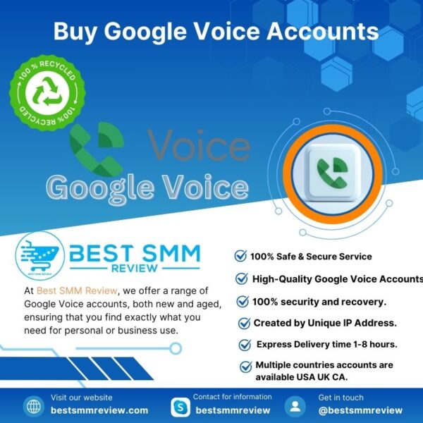 Buy Google Voice Accounts