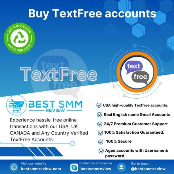 Buy TextFree Accounts