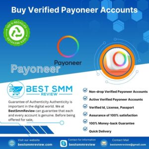 Buy Verified Payoneer Accounts