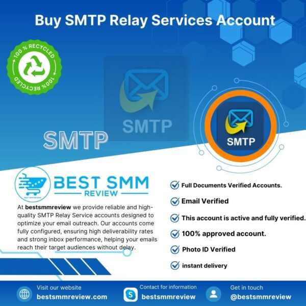 Buy SMTP Relay Services Account