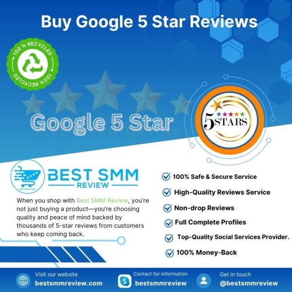 buy google 5 star reviews