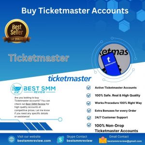 Buy Ticketmaster Accounts
