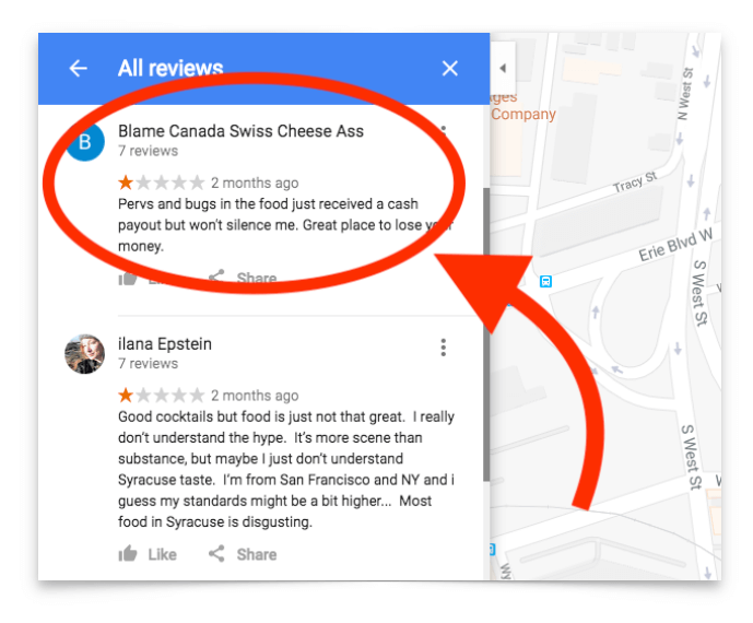 Google Bad Reviews Remove